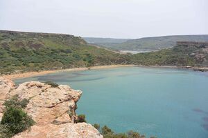 Image de crique sur l'île de Gozo