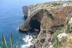 Image de la falaise de la côte sud